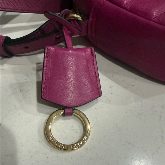 Radley London Gordon Road Quilted Leather Mini Zip Top Crossbody Pink - Picture 7 of 7